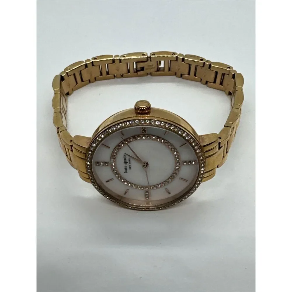 Kate Spade New York Gramercy 0693 Women's Rose Gold Analog Dial Watch JNA530